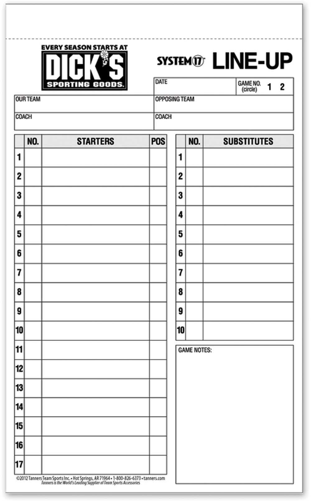 001 Free Baseball Lineup Card Template Excel Frightening For Softball 
