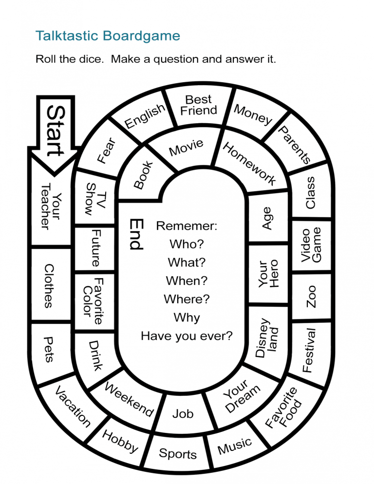 free printable english games