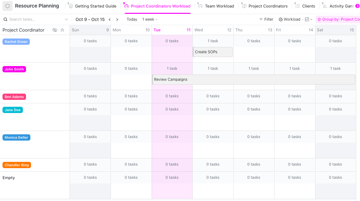10 Free Team Capacity Planning Templates ClickUp Excel