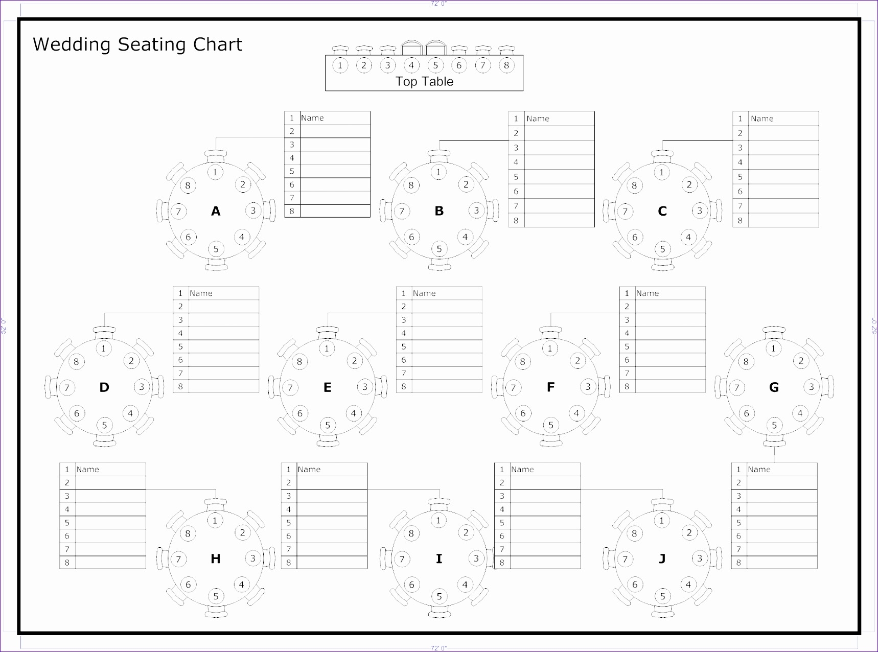 10 Wedding Seating Plan Template Excel Excel Templates