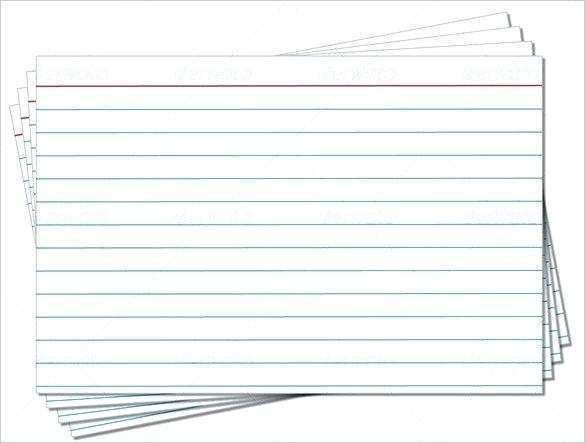 11 Customize Our Free Printable 4X6 Index Card Template For Within 4X6 