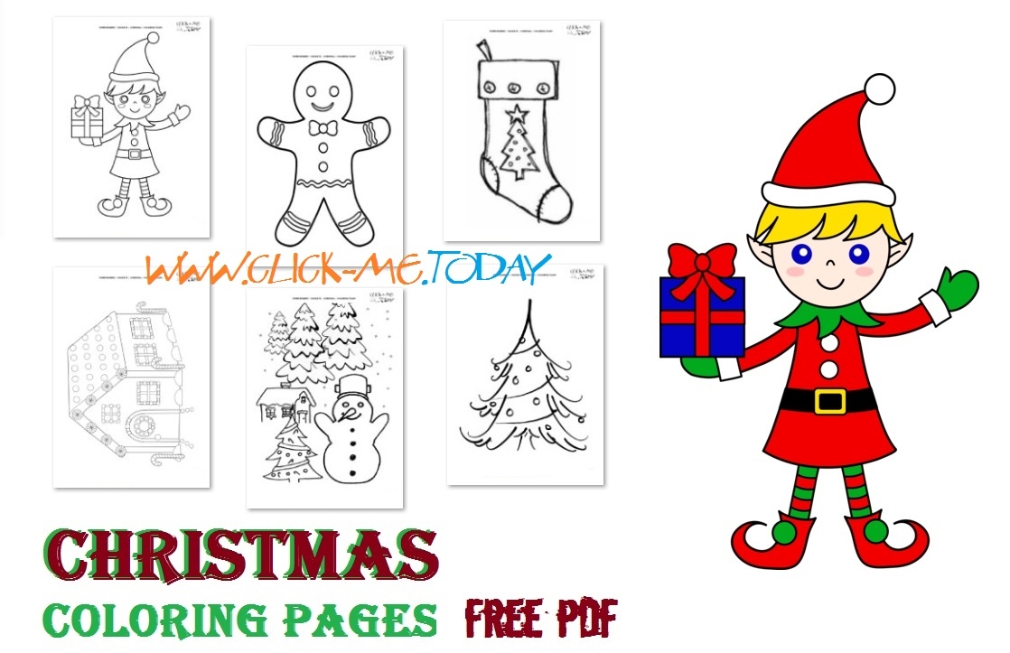 free printable christmas pictures pdf