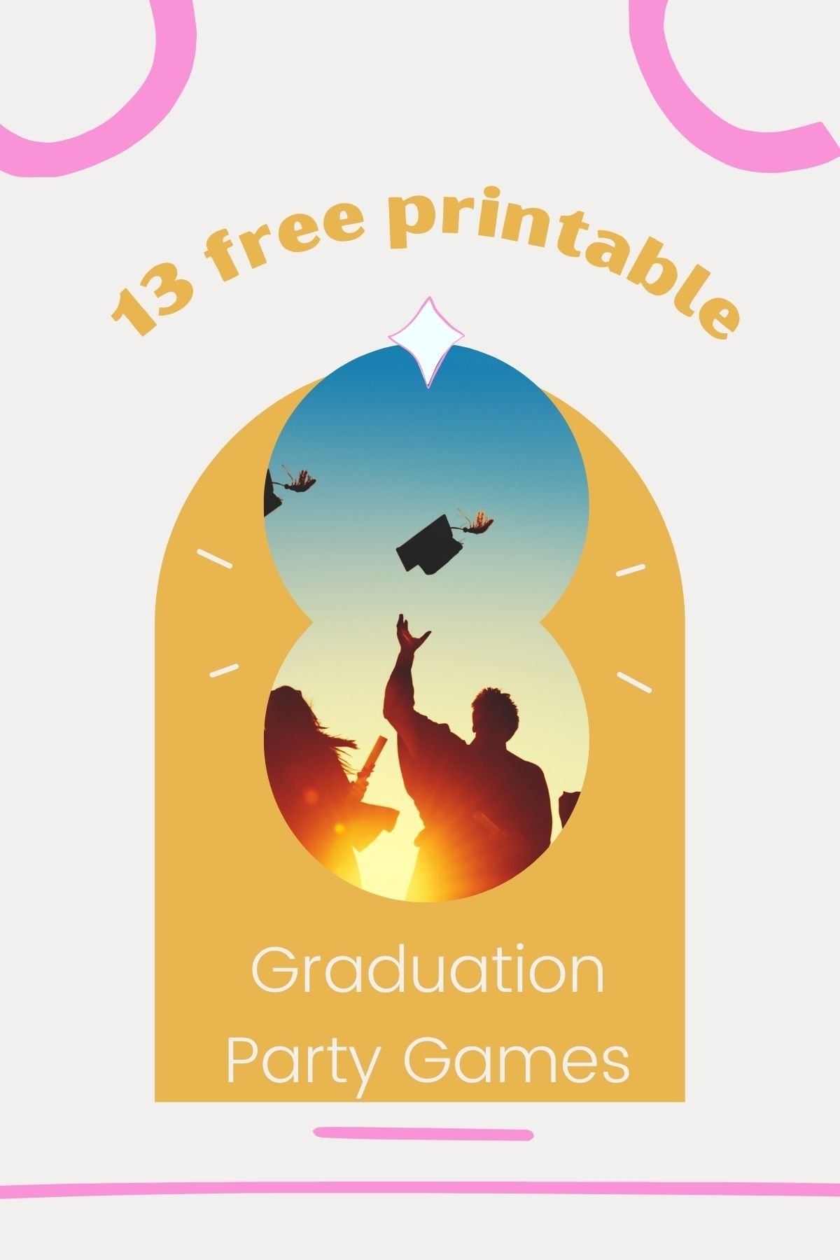 13 FREE Printable Graduation Party Games Fun Party Pop