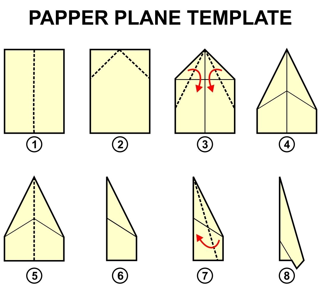 best paper airplane designs-printable
