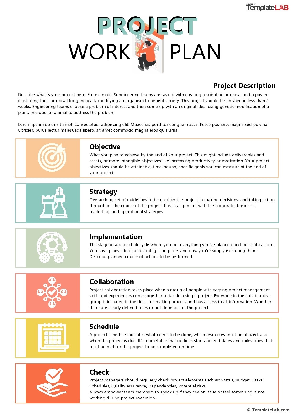 15 Great Work Plan Templates Samples Excel Word 