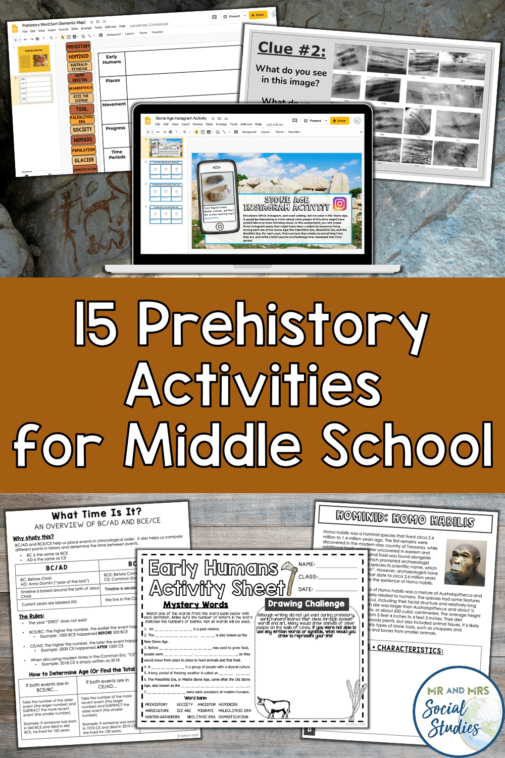 15 Prehistory Activities For Middle School Mr And Mrs Social Stu 