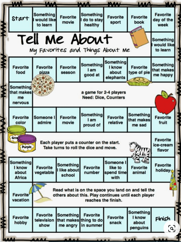 free printable english card games