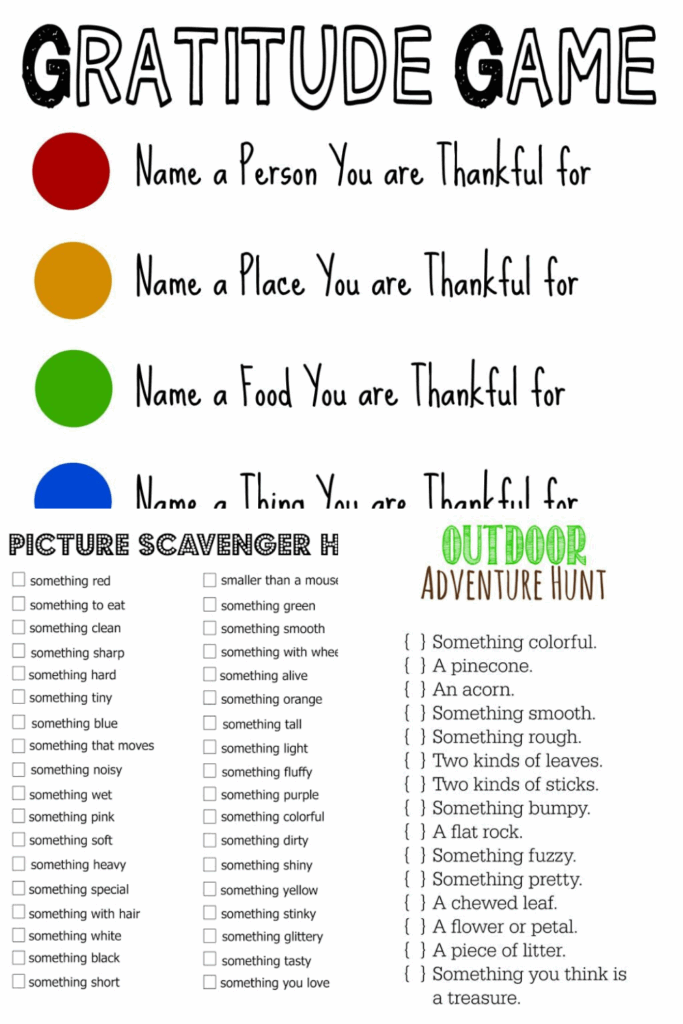 Free Printable Family Party Games - Creative Printable