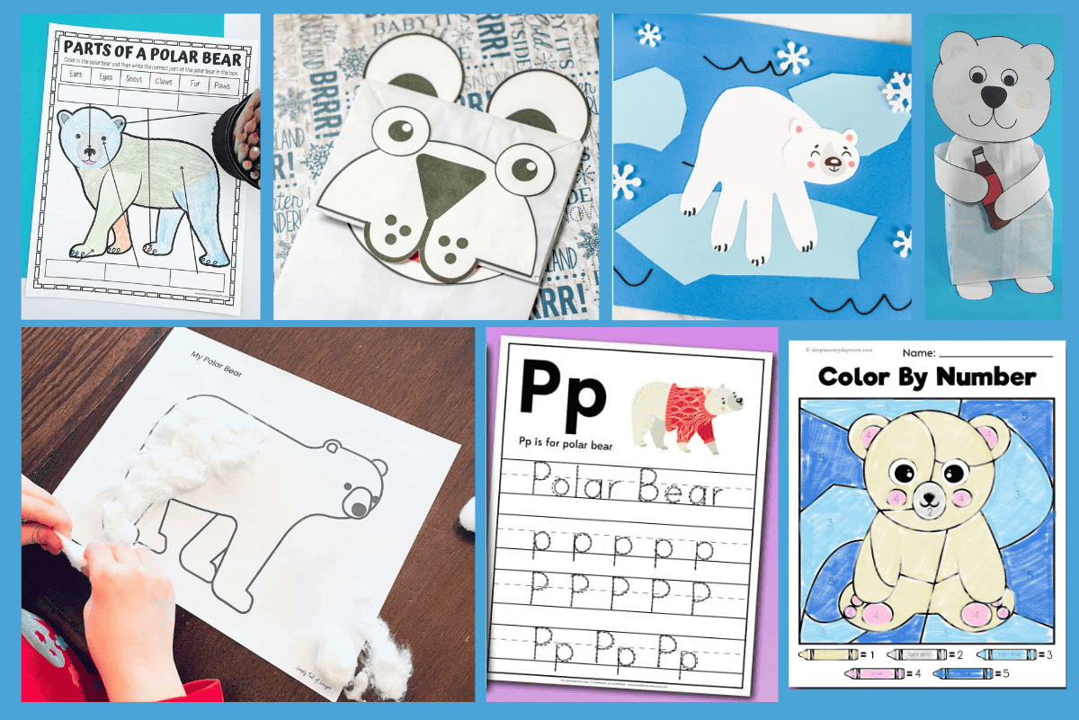 17 Free Polar Bear Activities For Arctic Fun