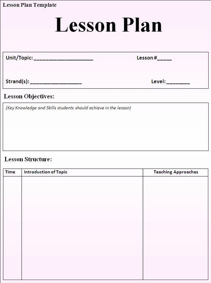 20 Elementary Pe Lesson Plan Template Simple Template Design