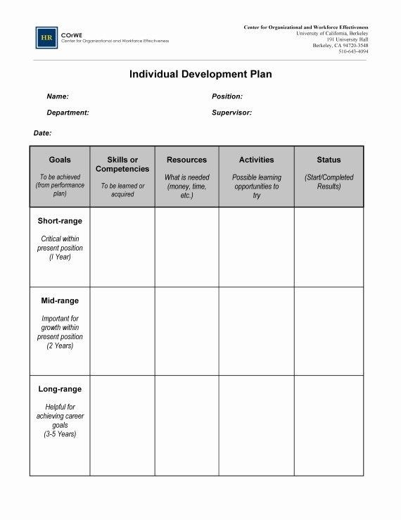 20 Leadership Development Plan Template Simple Template Design