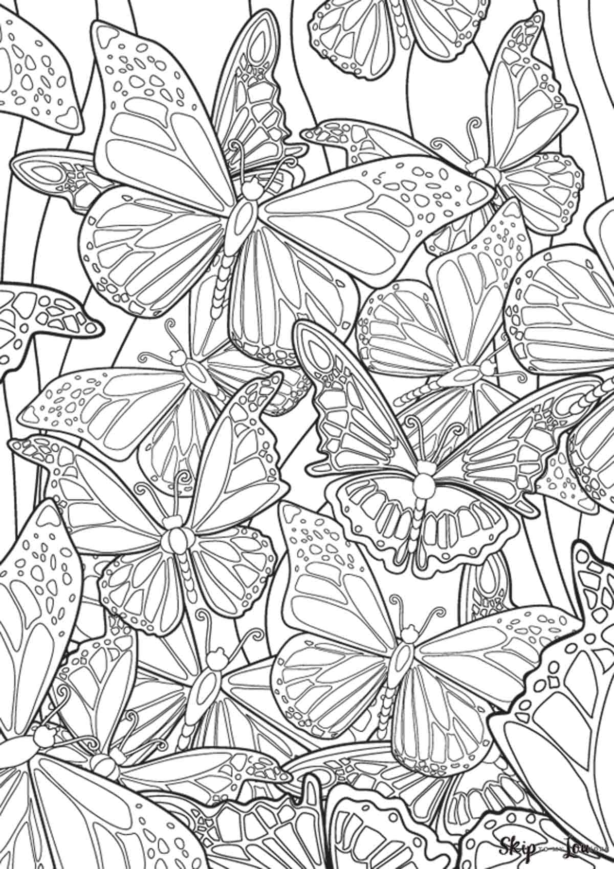 20 Printable Pictures Of Butterflies Free Coloring Pages Images And 