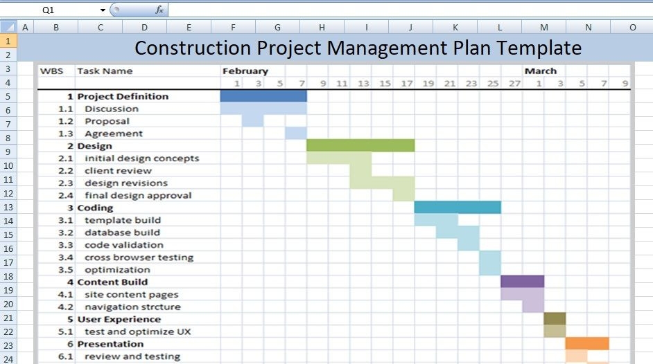 20 Project Plan Template Google Sheets