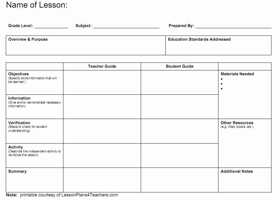 20 Teachers College Lesson Plan Template Simple Template Design