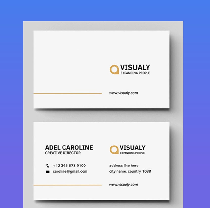 2025 Calendar Business Card Template Google Docs Lucia Rivalee