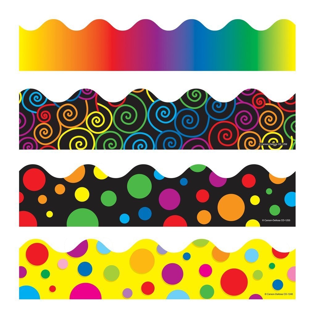 printable classroom bulletin board border design