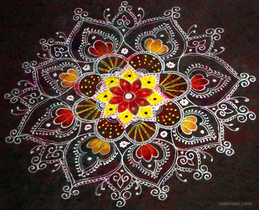 25 Beautiful Kolam Designs And Rangoli Kolams For Your Inspiraiton