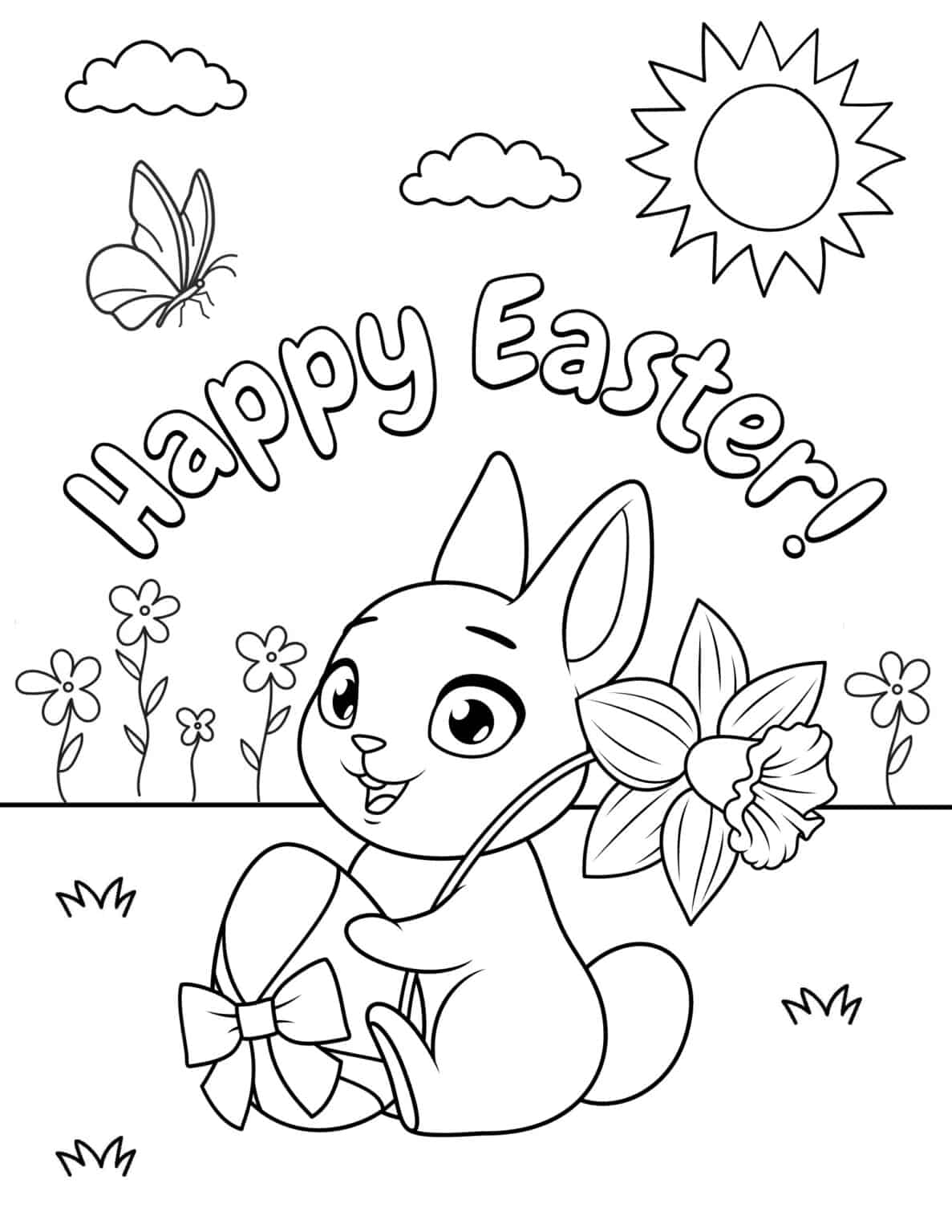 easter printable coloring pictures