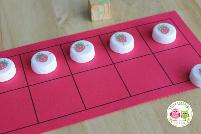 plastic bottle cap activities printable