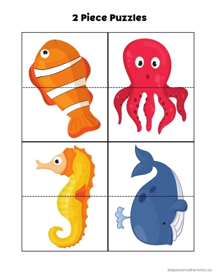 28 Printable Puzzles For Toddlers And Preschoolers PDF Empowered 