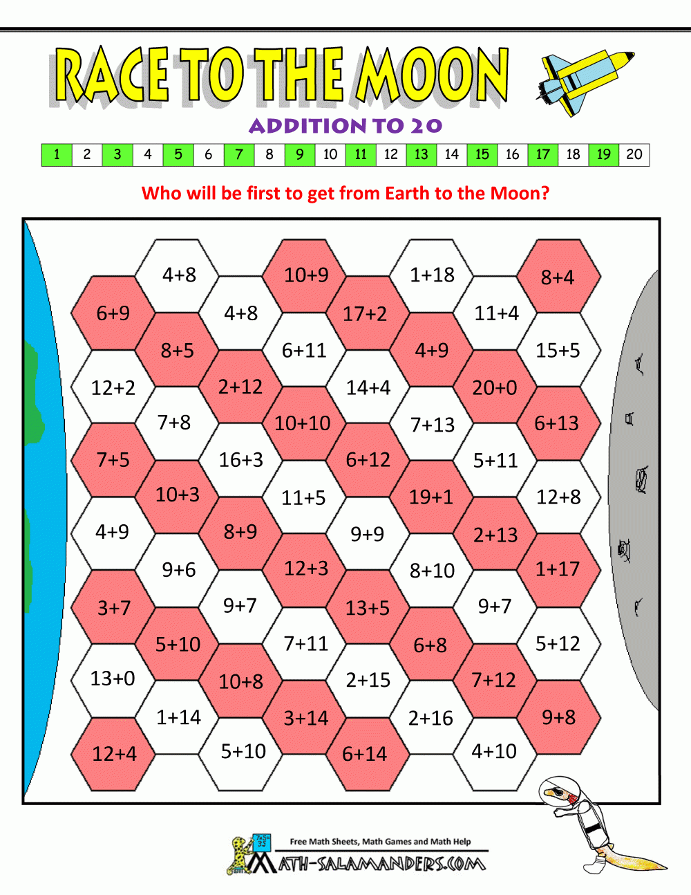 free printable fun math games for 2nd grade