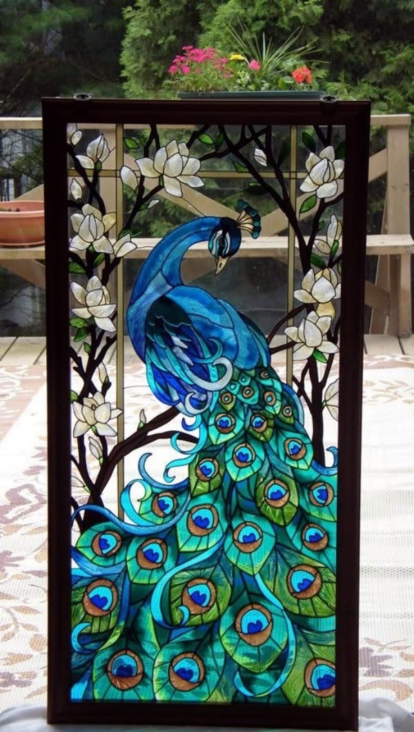 30 Exceptional Designs For Glass Painting