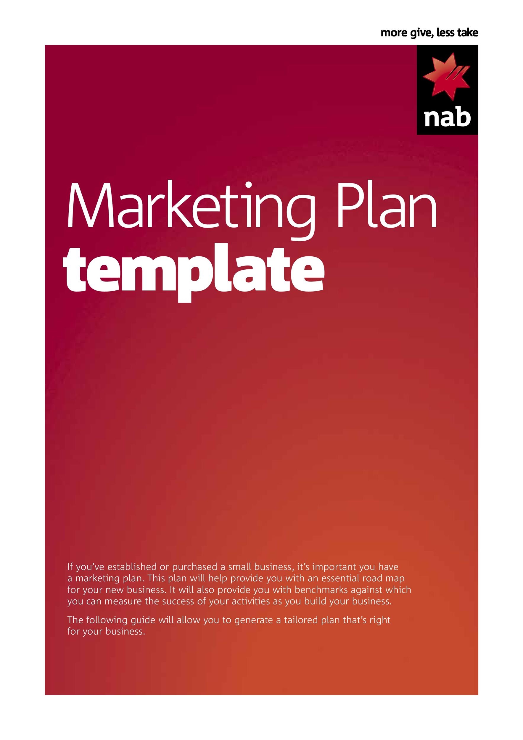 marketing strategy plan template