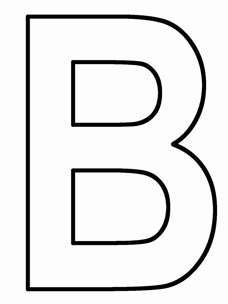 letter b printable activities