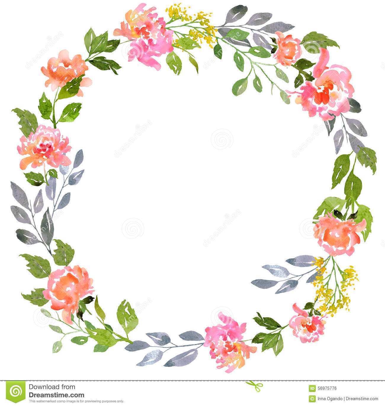 37 Free Printable Flower Card Template Word In Photoshop For Flower 