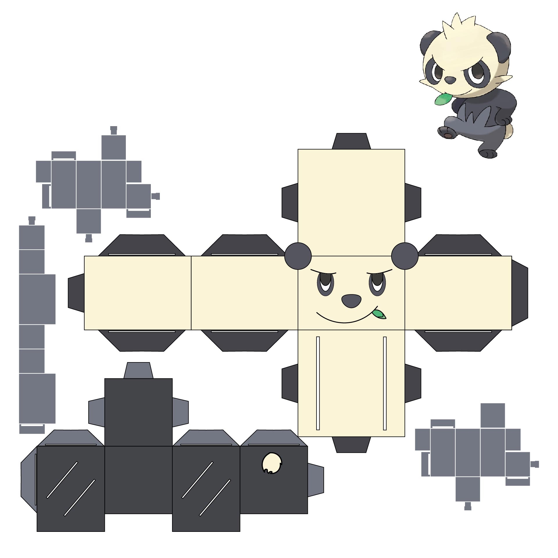 3d paper crafts templates free printable