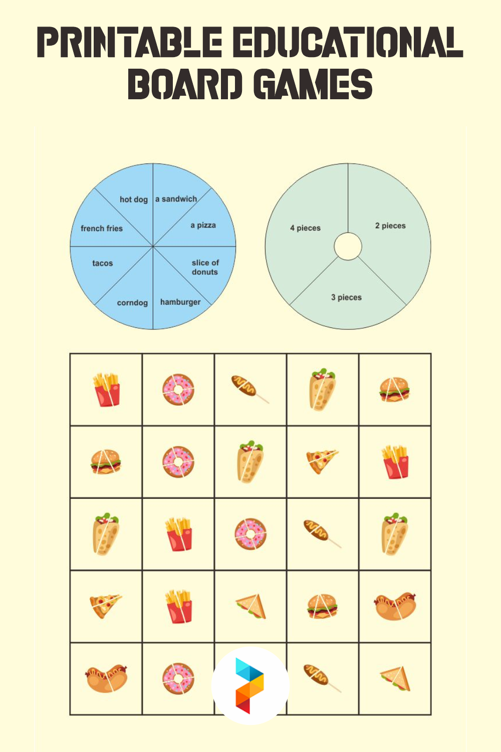free printable educational game boards