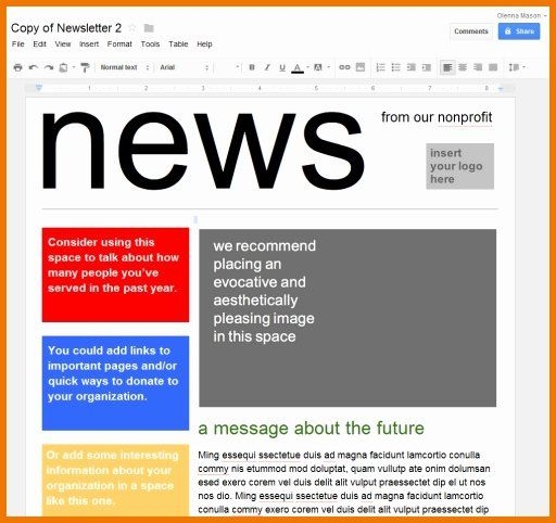 40 Google Doc Business Plan Template Hamiltonplastering Newsletter 