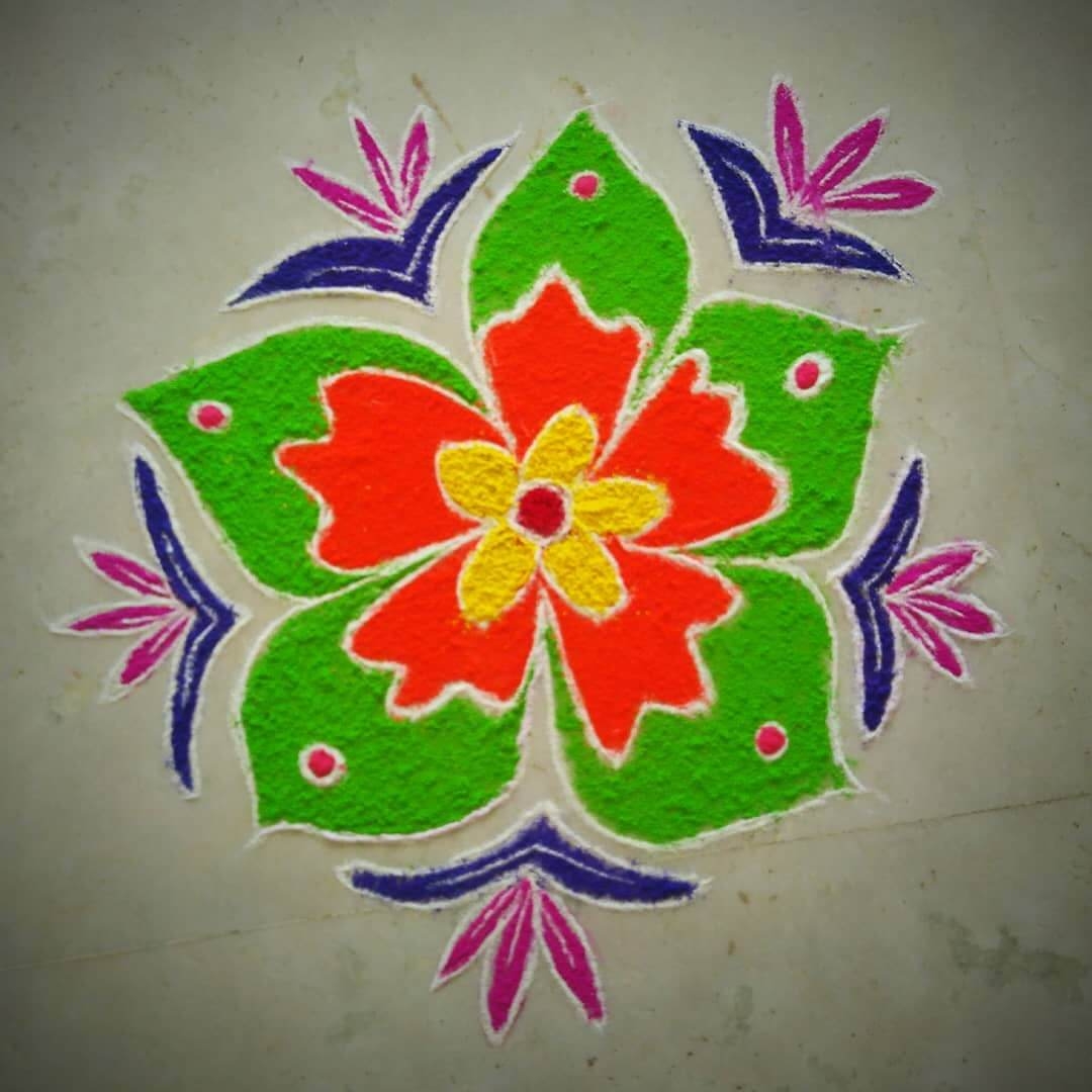 40 Simple Easy Diwali Rangoli Designs Patterns To Draw In Diwali 2019