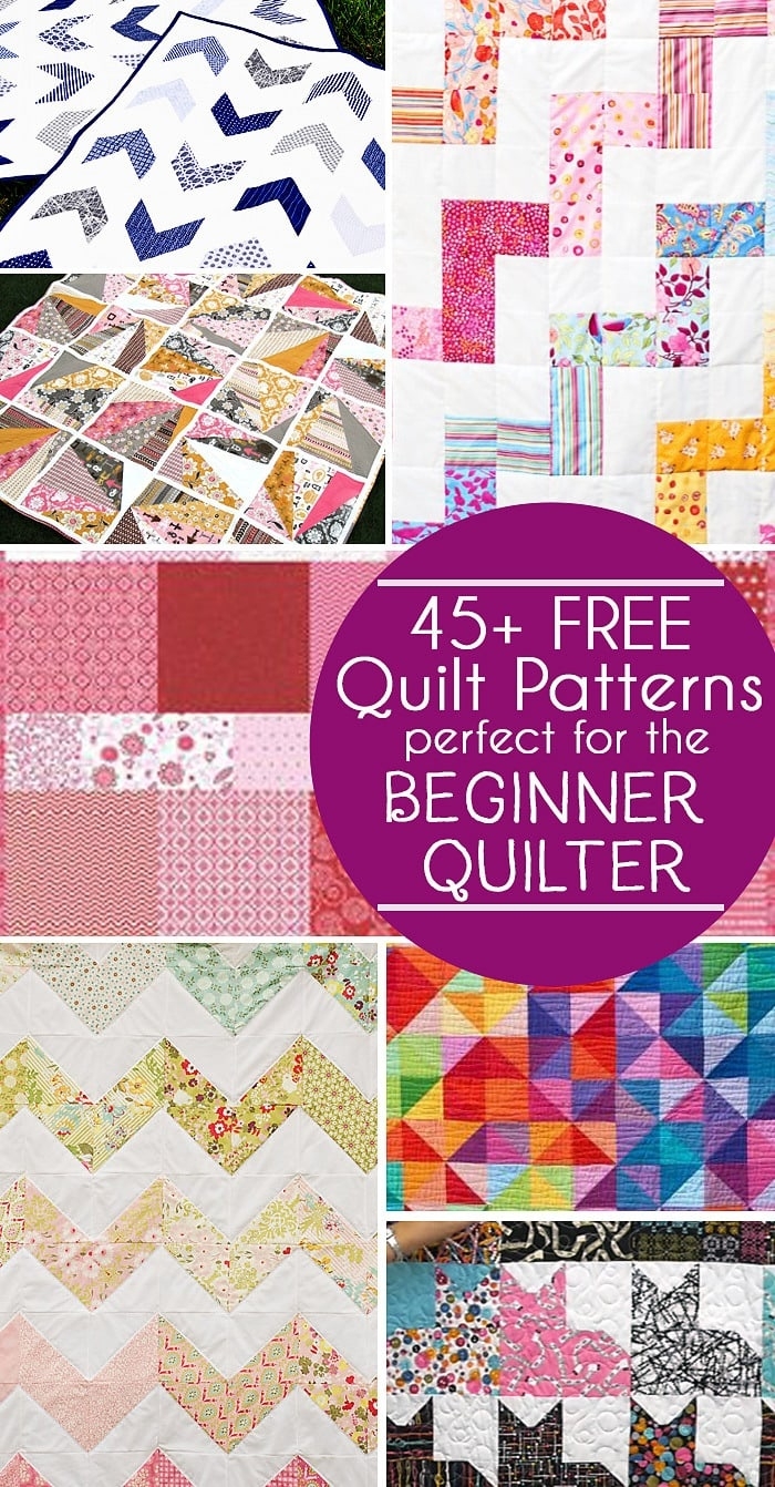 45 Free Easy Quilt Patterns Perfect For Beginners Scattered Free 