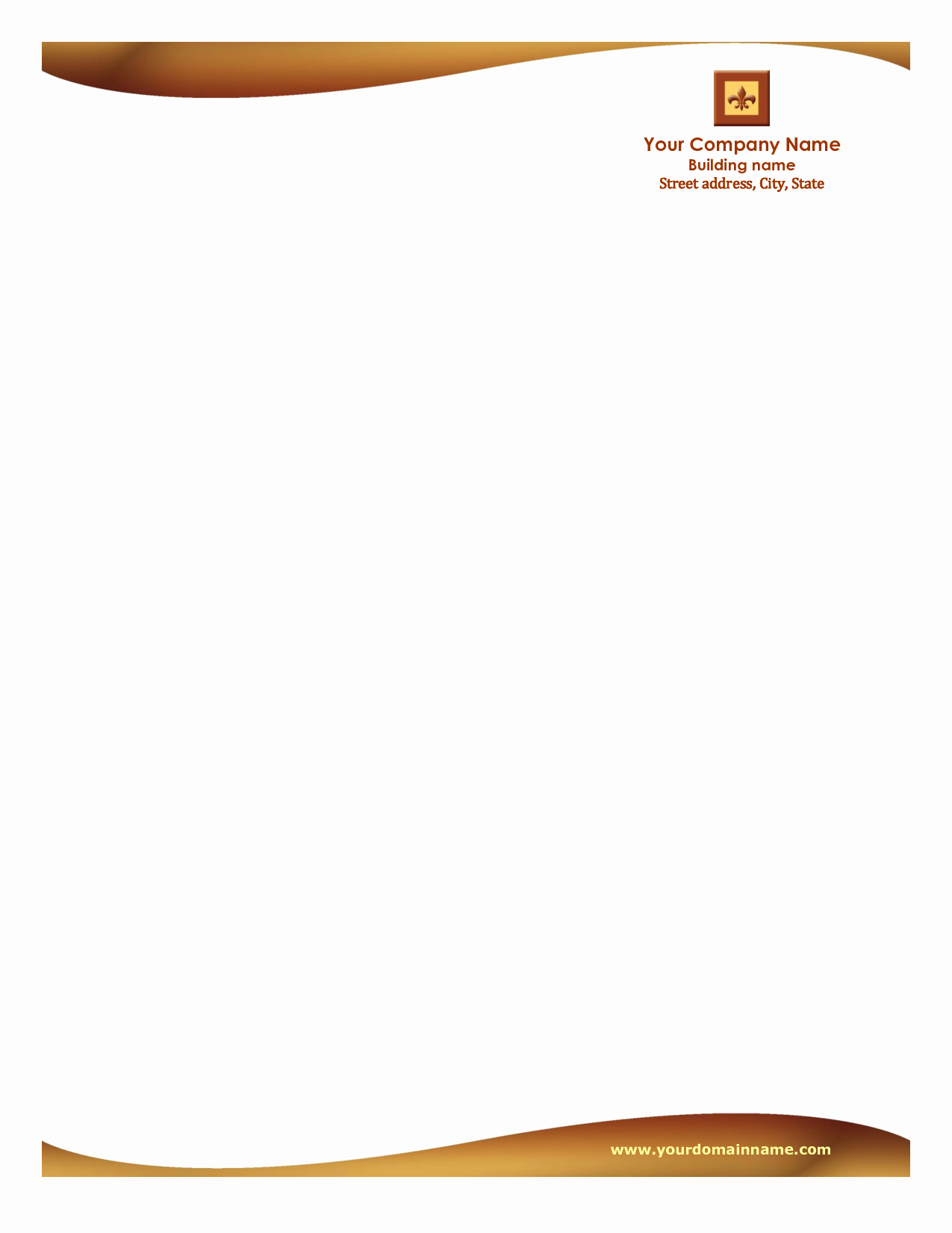 free printable letterhead designs
