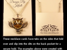 49 Free Printable Necklace Card Template Layouts For Printable Necklace 