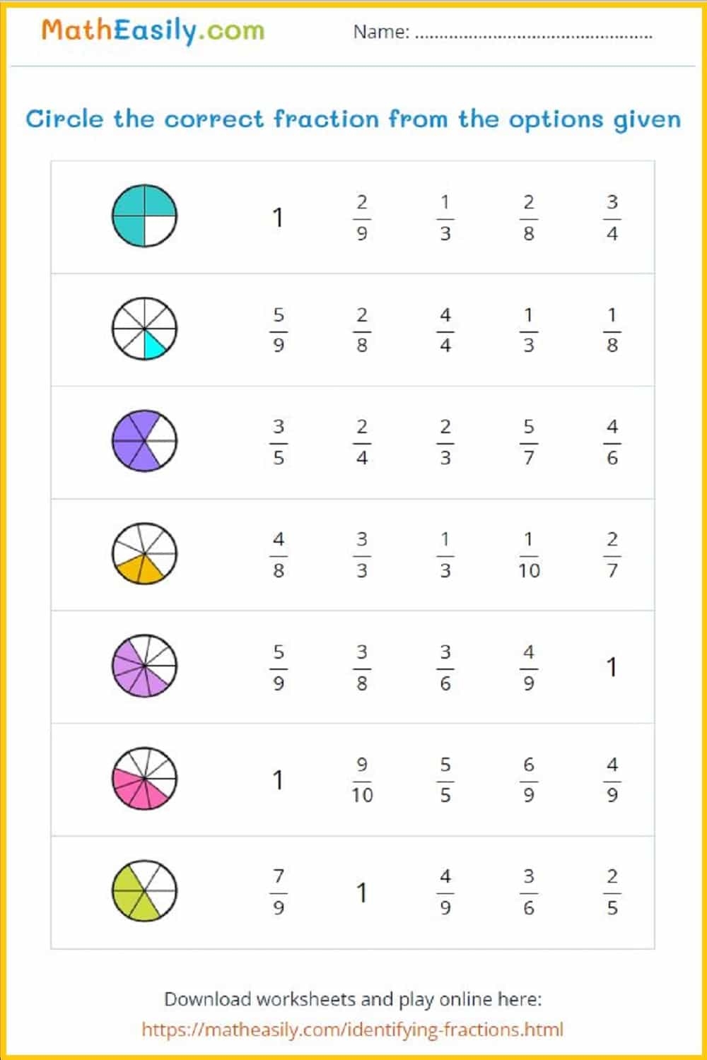 4th Grade Math Fractions Games Online Free Printable Printable 