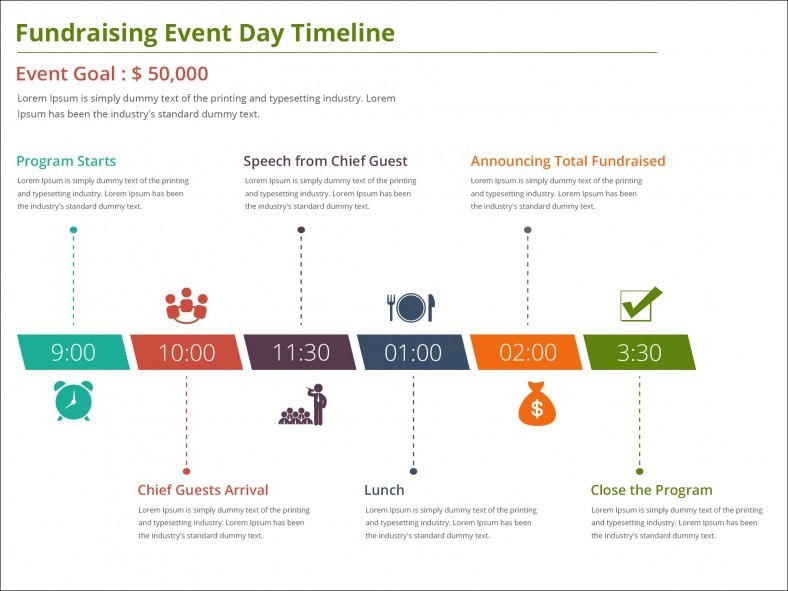 event planning timeline template