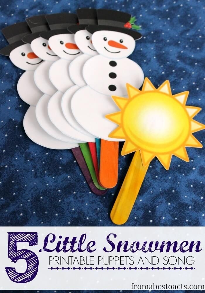 free printable pictures of snowmen
