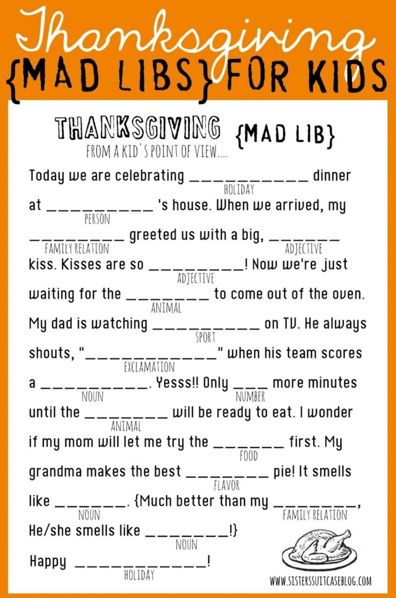 thanksgiving free printables activities