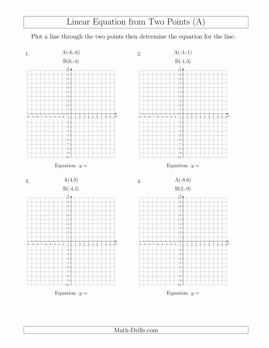 50 Graphing Linear Equations Practice Worksheet Chessmuseum Template 