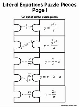50 Literal Equations Worksheet Answer Key Chessmuseum Template Library