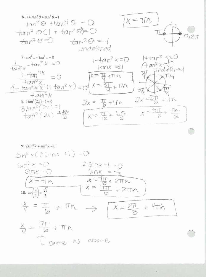 50 Solve Trig Equations Worksheet Chessmuseum Template Library