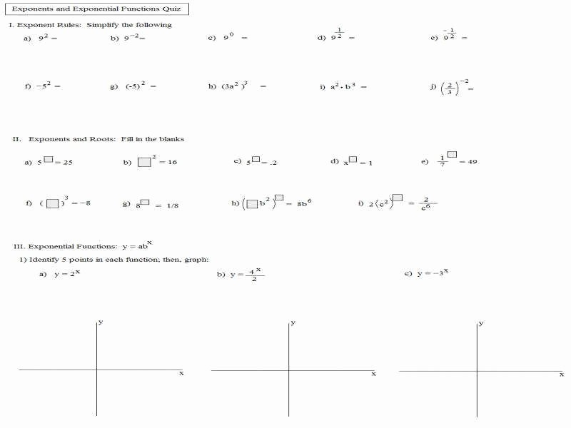 50 Solving Exponential Equations Worksheet