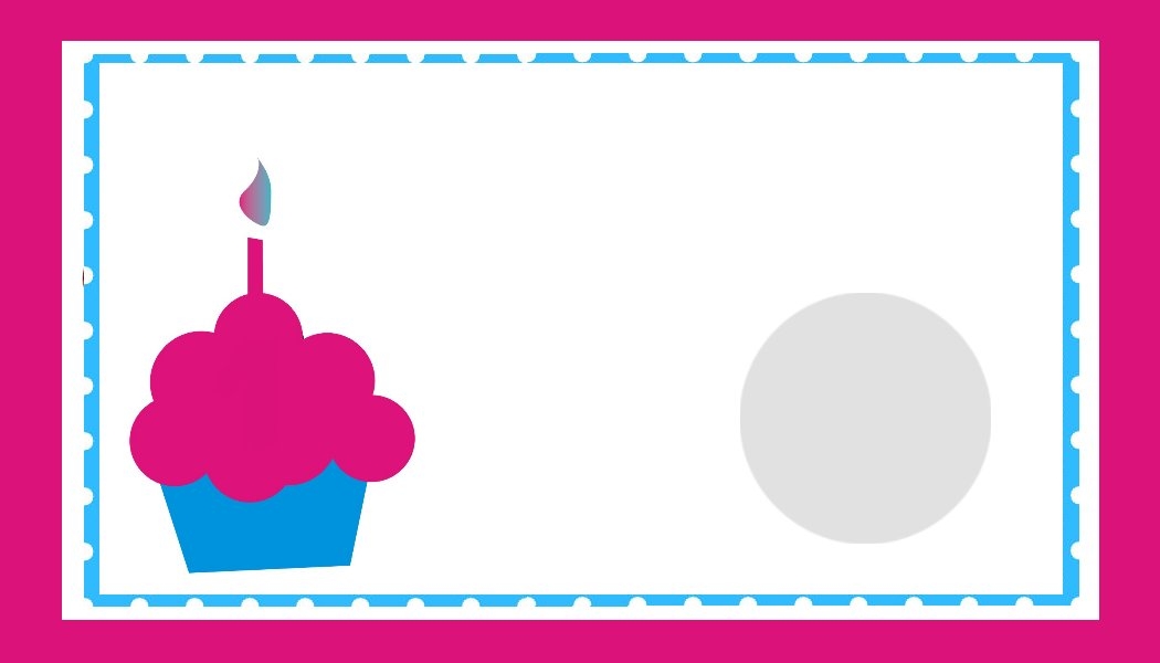 blank printable birthday card template