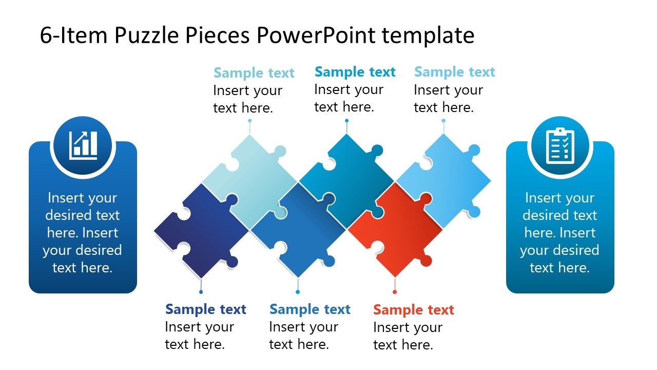 ppt puzzle pieces template