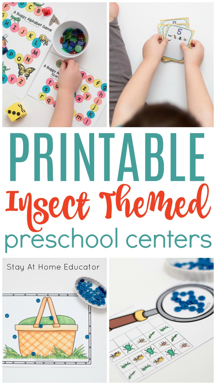 6 Printable Insect Activities For Preschoolers Artofit
