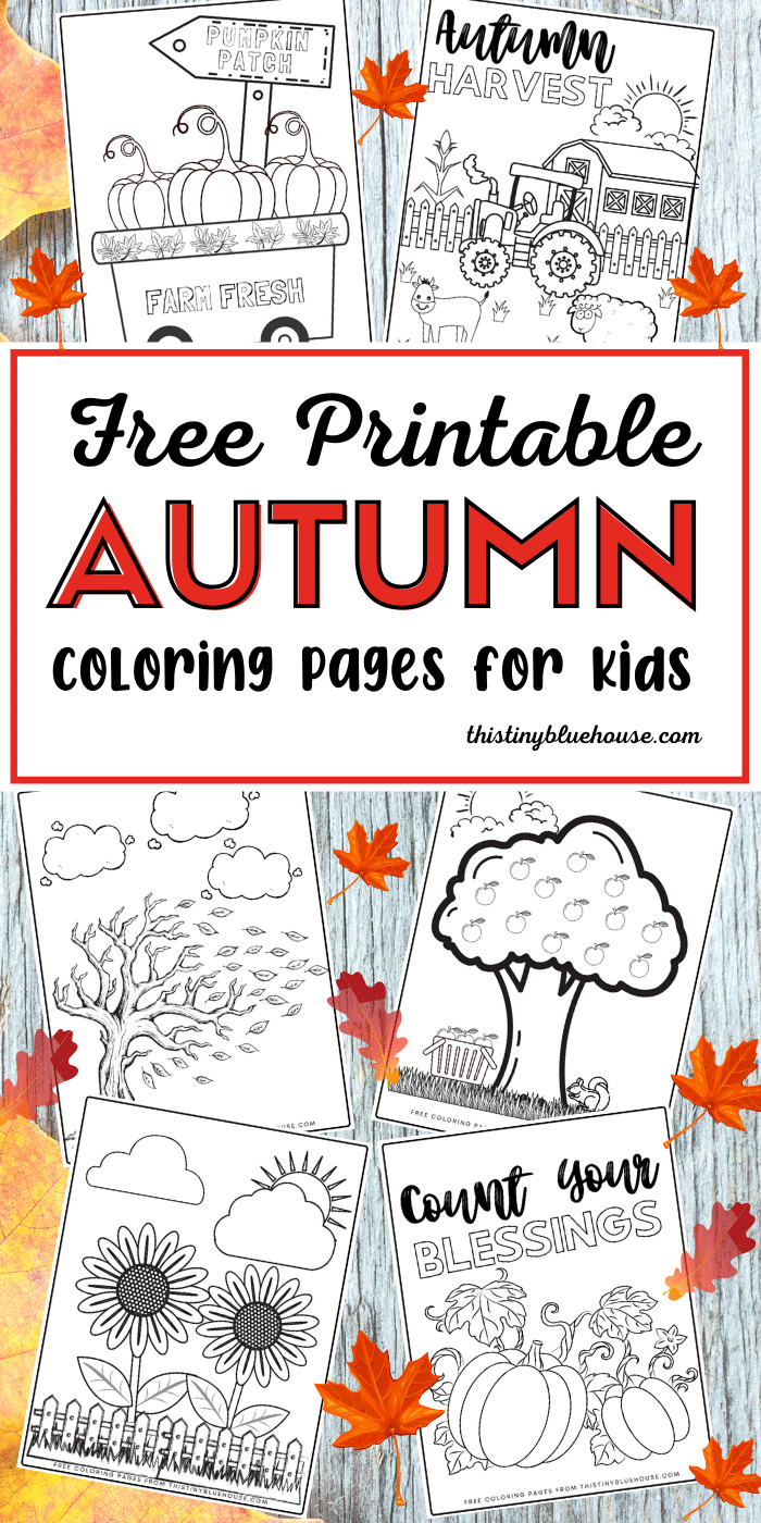 6 Trending Free Printable Fall Coloring Pages For Kids Fall Coloring 