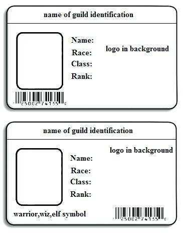 63 Customize Blank Id Card Template Printable Photo By Blank Id Card 