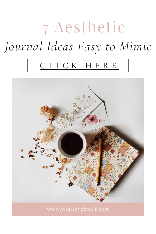 7 Aesthetic Journal Ideas Easy To Mimic Your Lovely Self